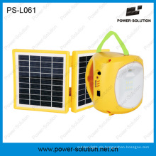 Mini Solar Laterne mit Handy-Ladegerät für Camping oder Notfall (PS-L061)